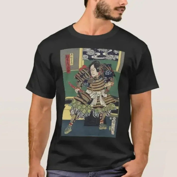 T-shirt Samouraï en Estampe