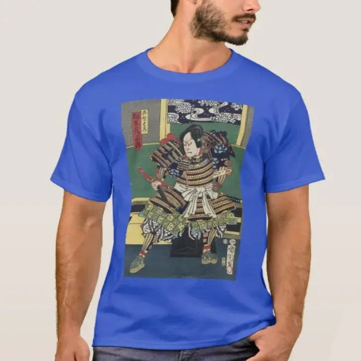 T-shirt Samouraï en Estampe