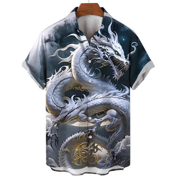 Chemise Samouraï Dragon 