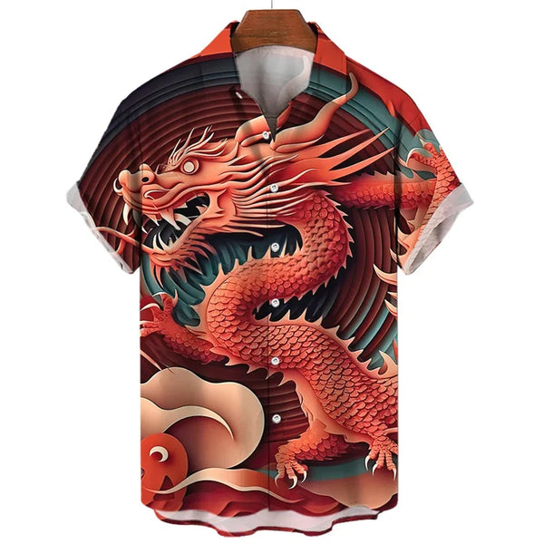 Chemise Samouraï Dragon