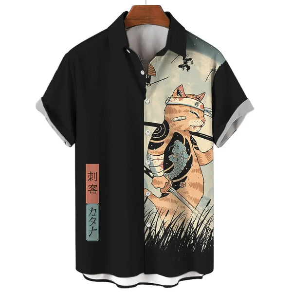 Chemise Samourai Katana 