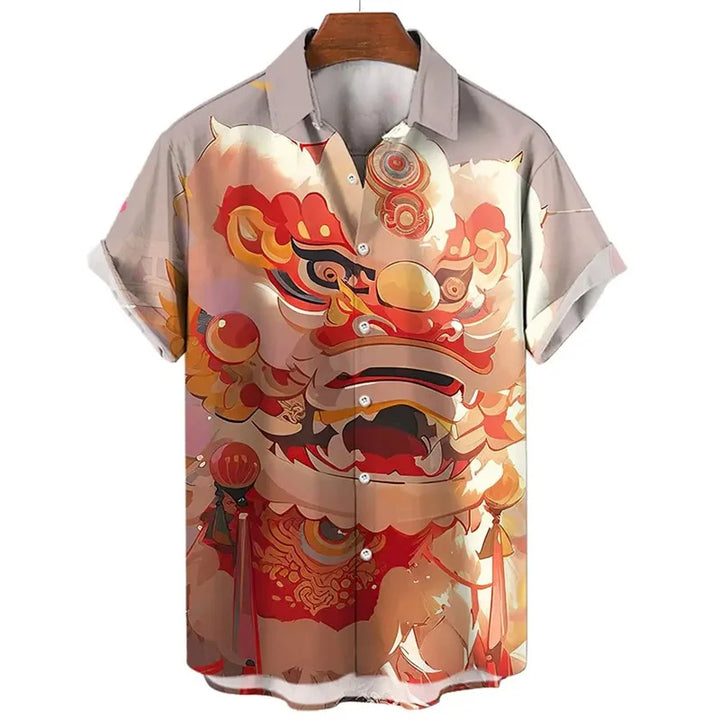 Chemise Samouraï Dragon