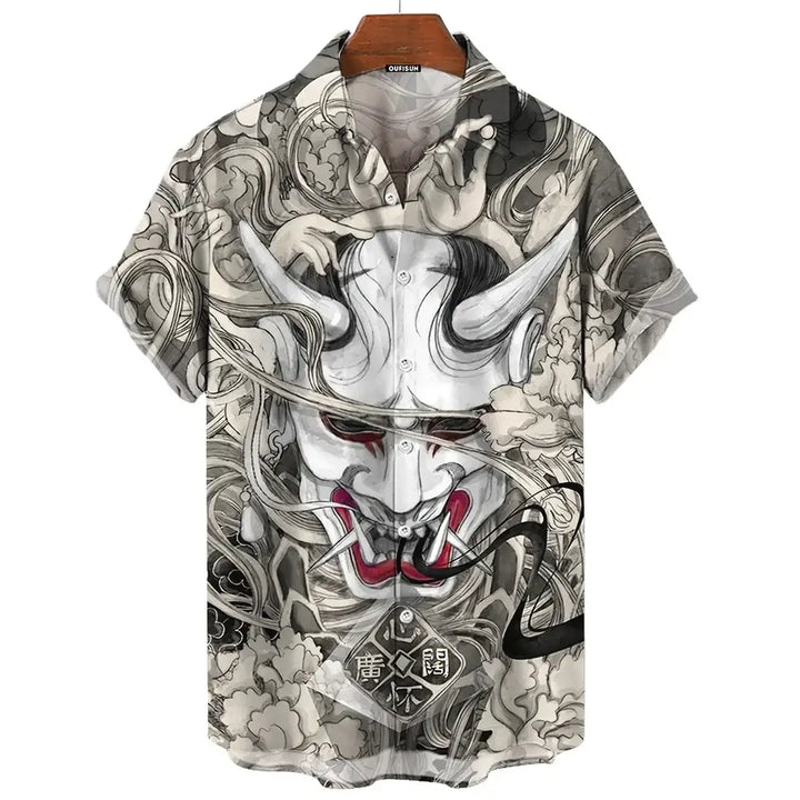 Chemise Demon Samouraï