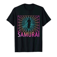 T-shirt Samouraï Retro Wave