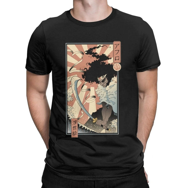 T-shirt Afro Samouraï