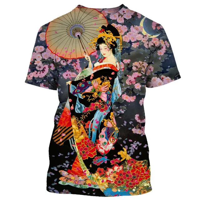 T-shirt Geisha