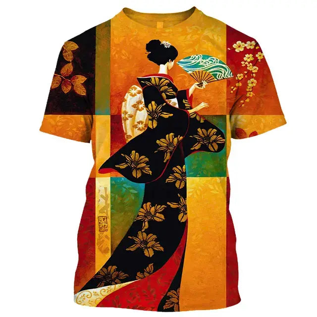 T-shirt Geisha