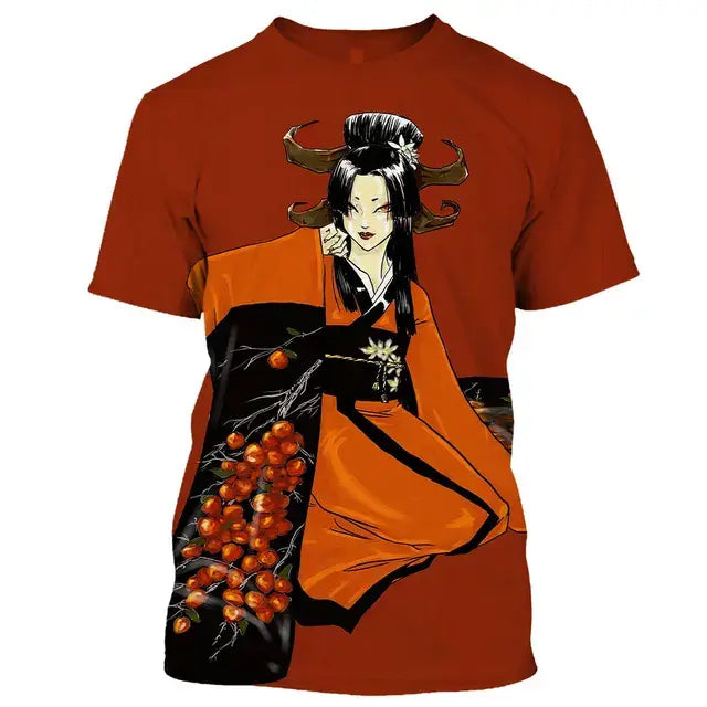 T-shirt Geisha