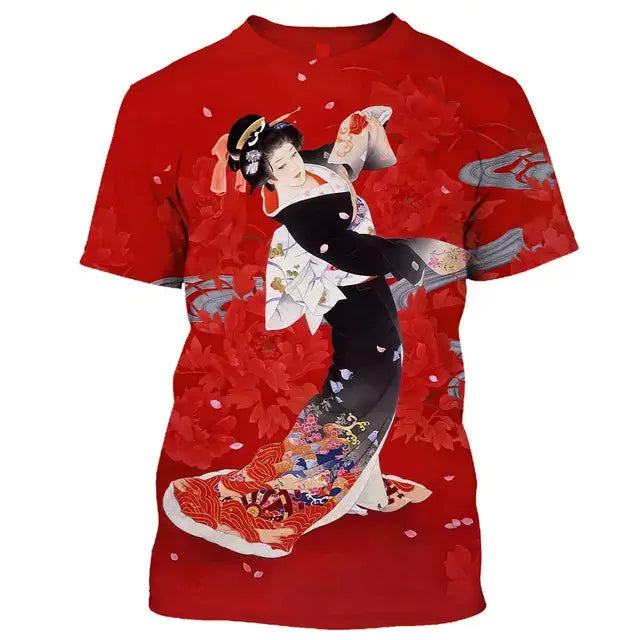 T-shirt Geisha