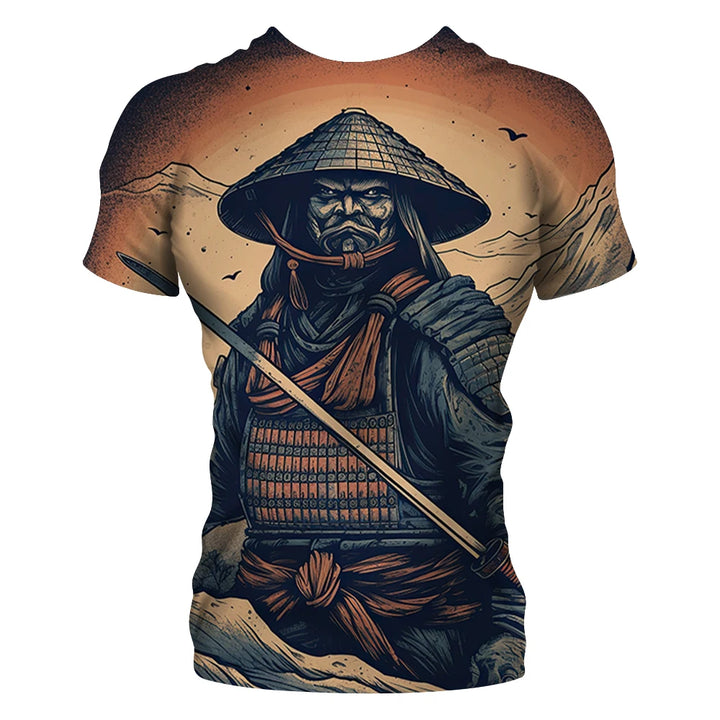 T-shirt Samouraï temple