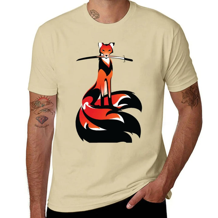 T-shirt Renard Samouraï