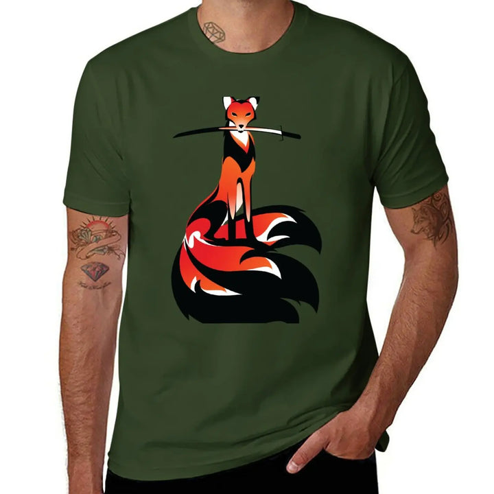 T-shirt Renard Samouraï