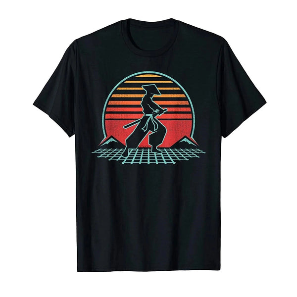 T-shirt Retro Samouraï