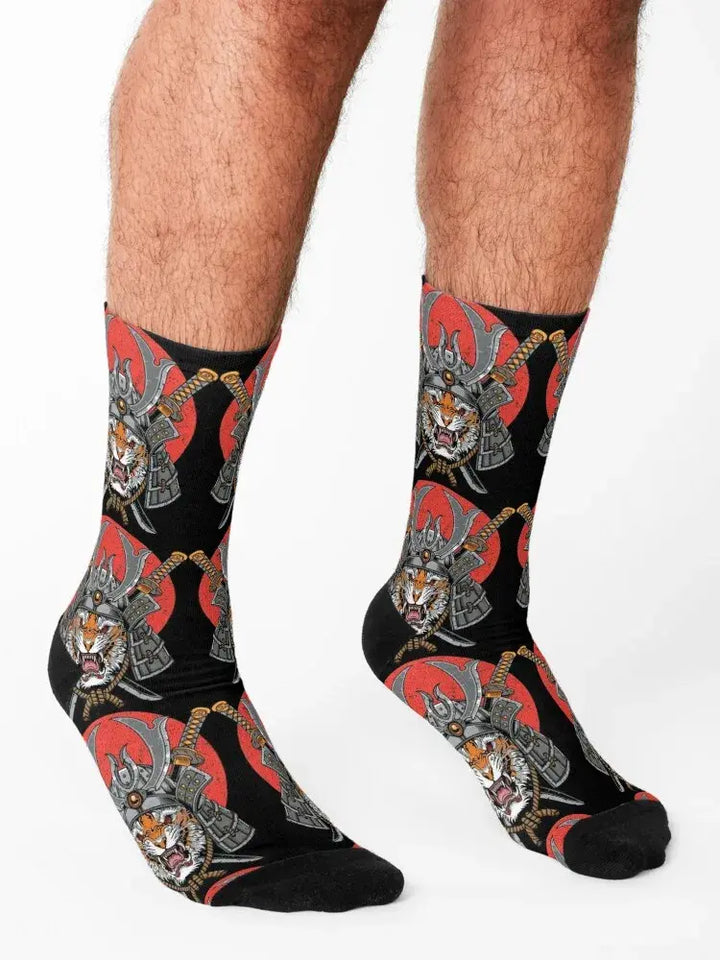 Chaussettes Samouraï Tigre