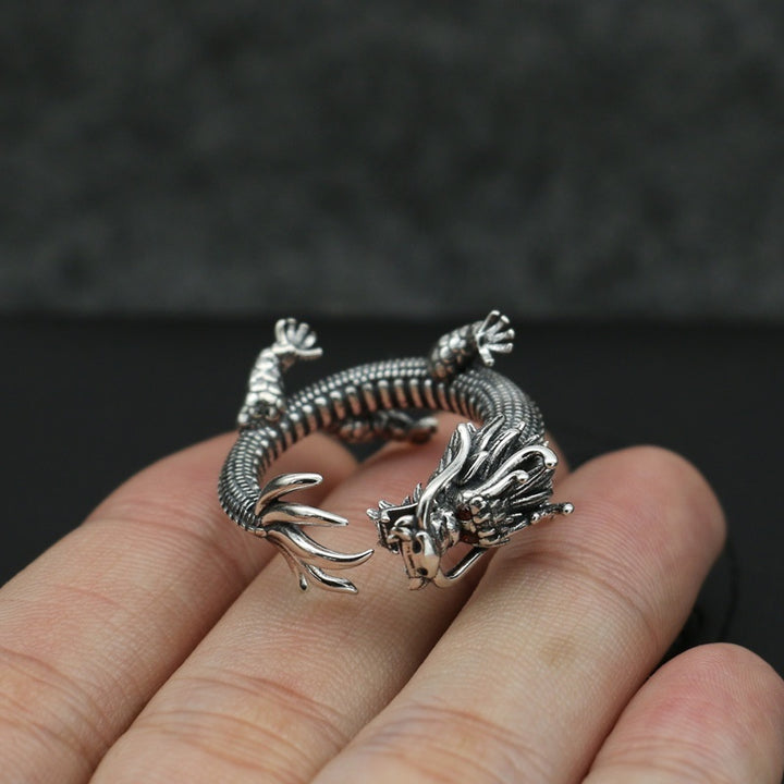 Bague Dragon Samouraï