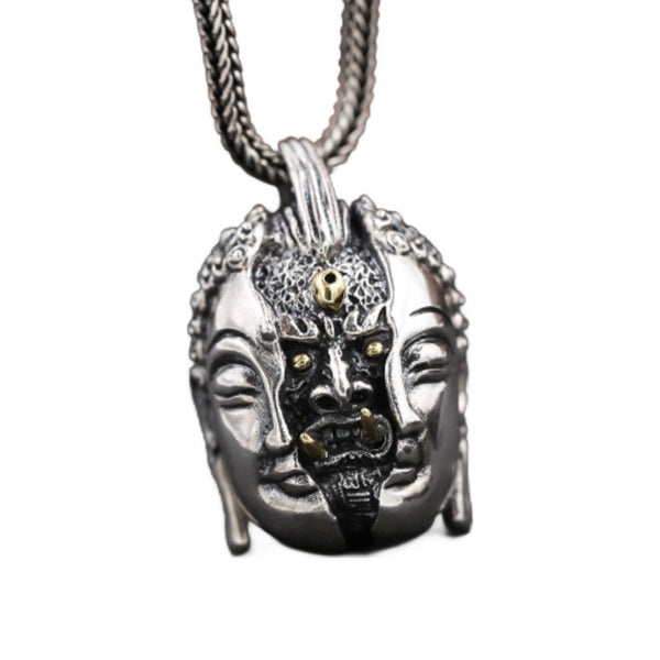 Collier Samourai Bouddha