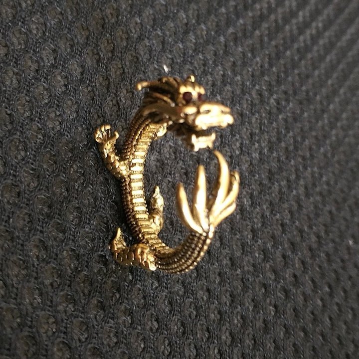 Bague Dragon Samouraï