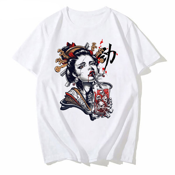 T-shirt Geisha Japon