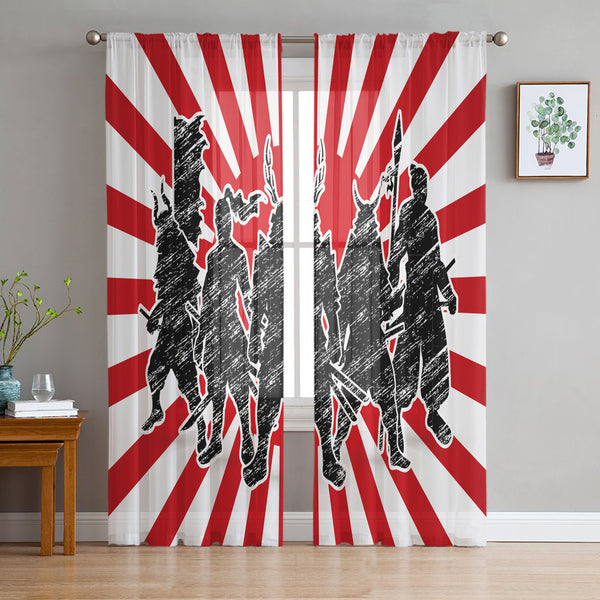 Samurai Window Curtains